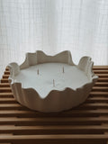 Wave Candle - The Pearl Candle Line