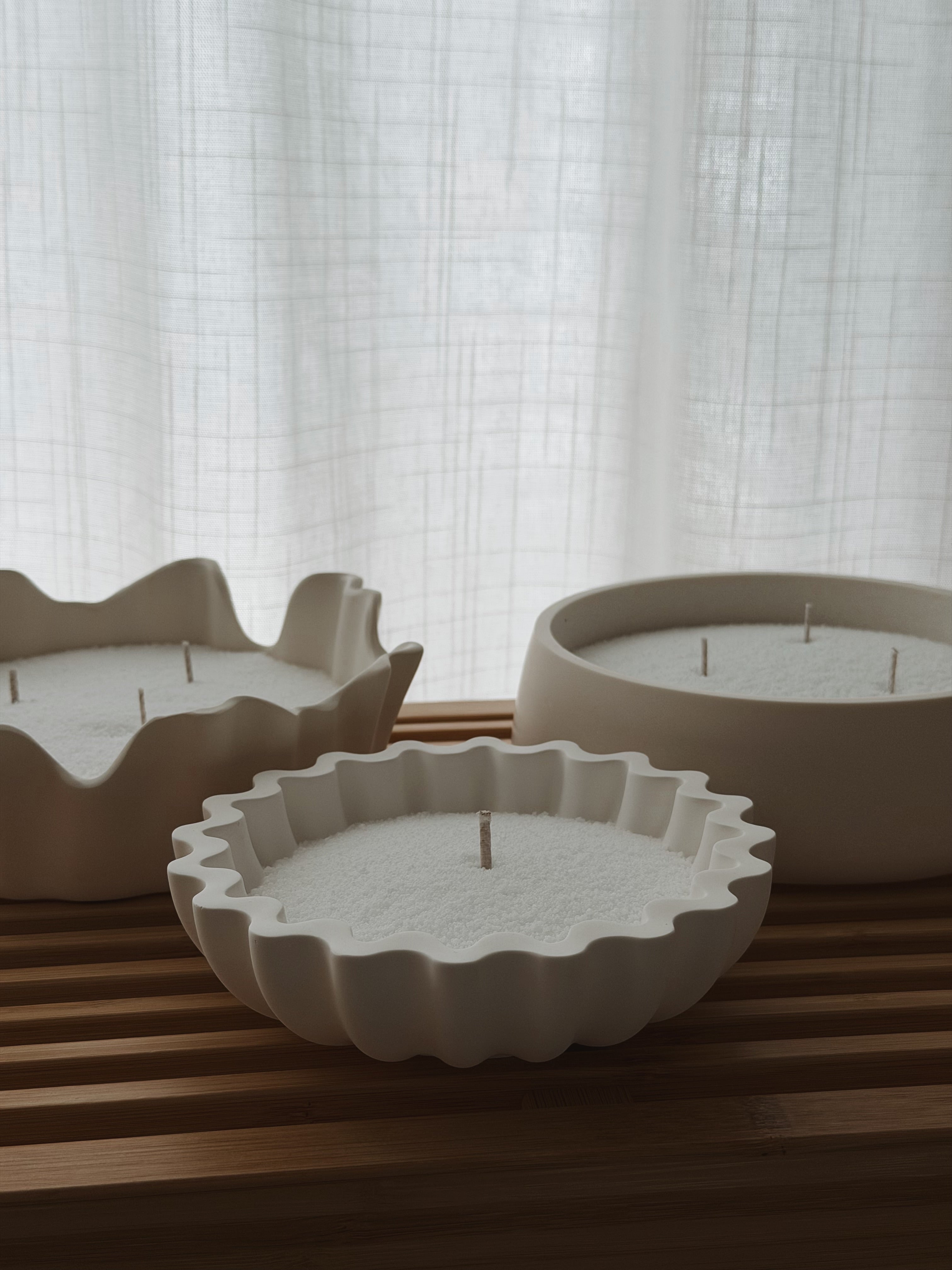 Ripple Candle - The Pearl Candle Line